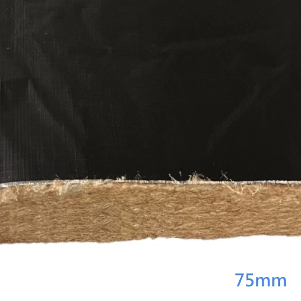75mm RS60 Black Foil Backed Both Sides Insulation Slab (pack of 6)
