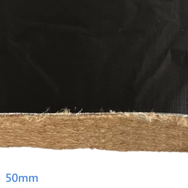 50mm Black Foil Faced RS60 Knauf Insulation Slab (pack of 9)