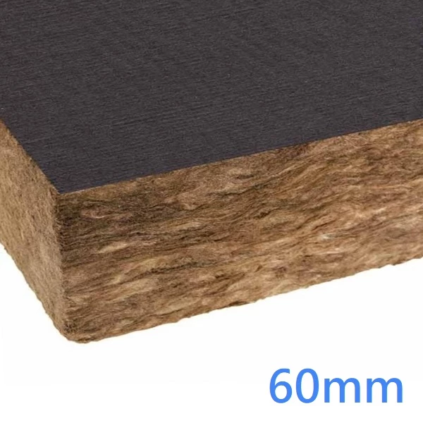 60mm RS60 Black Tissue Faced One Side Insulation Slab (pack of 7)