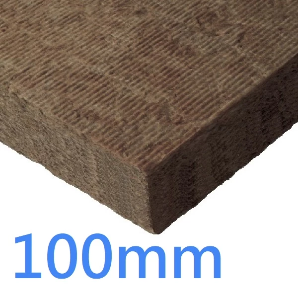 100mm RS60 Knauf Rock Mineral Wool Building Slab - 60kg density