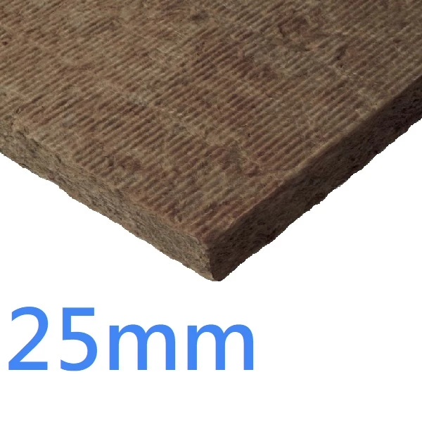 25mm RS60 Knauf Rock Mineral Wool Building Slab - 60kg density