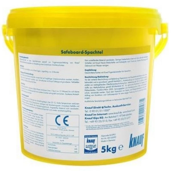 Joint Filler for Knauf Safeboard X-Ray Resistant Plasterboard