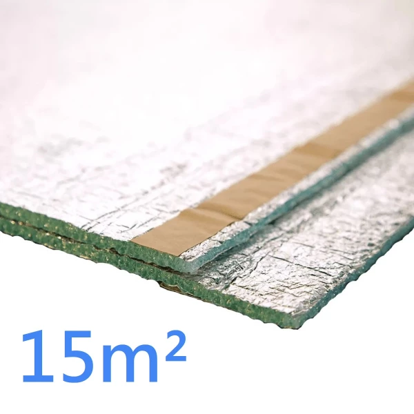 Low-E EZY Seal Original Reflective Foil Insulation 15m2 roll coverage