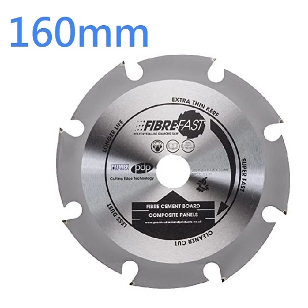 Fibre-Fast Diamond Tipped Blade for Cedral Planks - Diameter 160mm