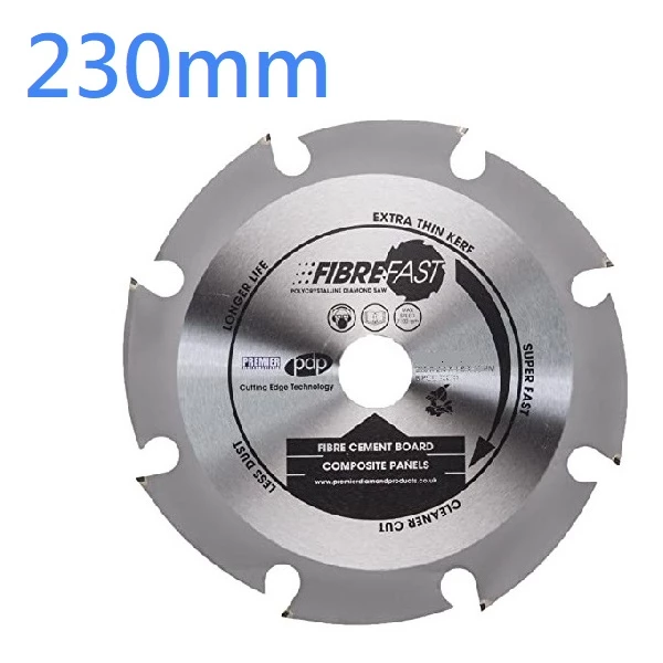 Fibre-Fast Diamond Tipped Blade for Cedral Planks - Diameter 230mm
