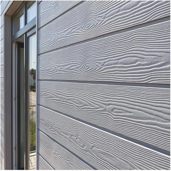12mm Cedral Click External Cladding Weatherboard Woodgrain Finish - Silver Grey C51