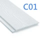 12mm Cedral Click External Cladding Weatherboard Woodgrain Finish - White C01