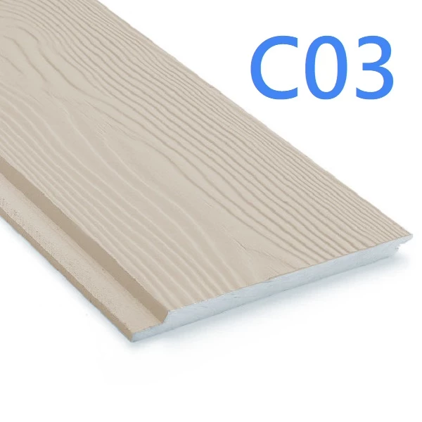 12mm Cedral Click External Cladding Weatherboard Woodgrain Finish - Grey Brown C03