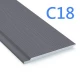 12mm Cedral Click External Cladding Weatherboard Woodgrain Finish - Slate Grey C18
