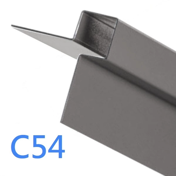 Cedral Click System - External Corner Window Profile - 3m - Pewter C54