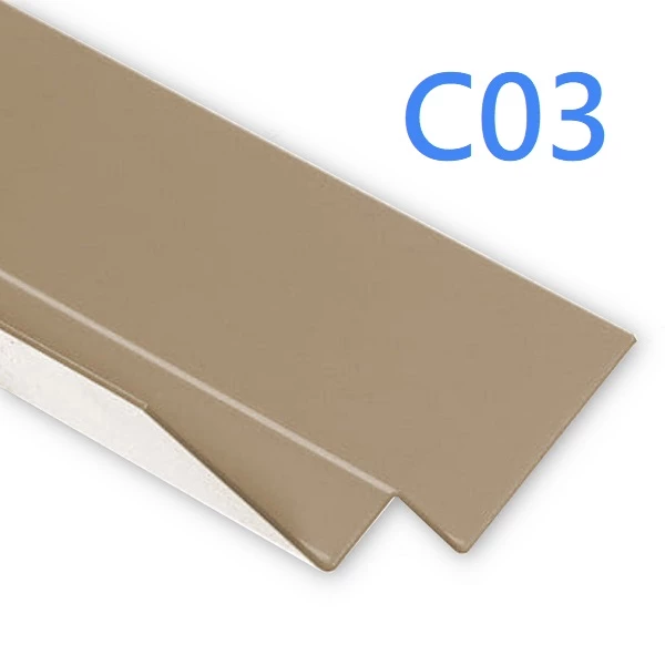 Cedral Click - Internal Corner Profile - Vertical Trim - 3m - Grey Brown C03