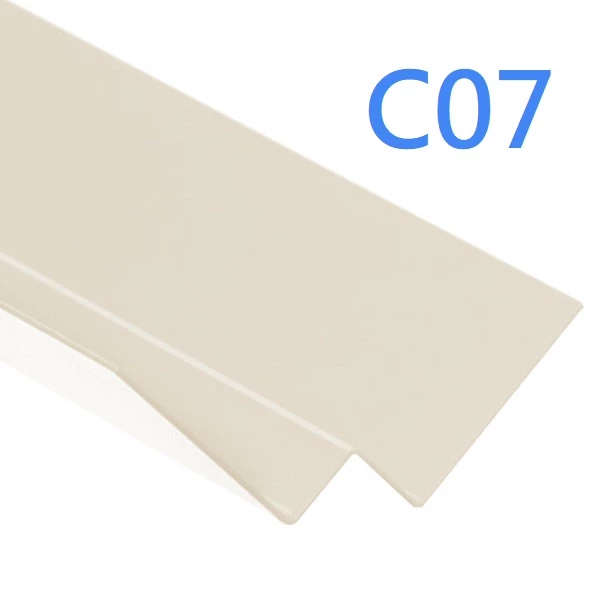 Cedral Click - Internal Corner Profile - Vertical Trim - 3m - Cream White C07