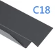 Cedral Click - Internal Corner Profile - Vertical Trim - 3m - Slate Grey C18