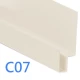 Cedral Click System - Window Door Reveals - Lintel Profile - 3m - Cream White C07