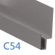 Cedral Click System - Window Door Reveals - Lintel Profile - 3m - Pewter C54