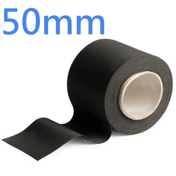50mm EPDM Self Adhesive Rubber Tape - Cedral Click and Lap - 20m