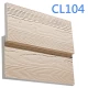 10mm Cedral Lap Cladding Weatherboard Wood Effect Finish - Light Oak CL104