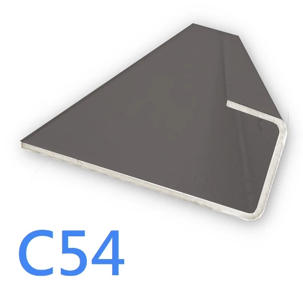Connection Profile - Cedral Lap and Click - Window Reveal or Soffit - 3m - Pewter C54