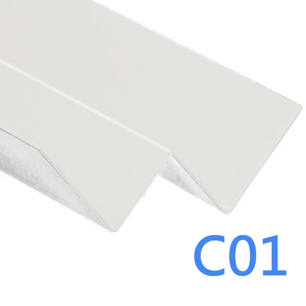 Internal Corner Trim - Cedral Lap System Profile - 3m - White C01