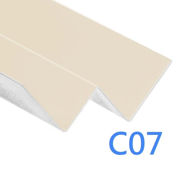 Internal Corner Trim - Cedral Lap System Profile - 3m - Cream White C07