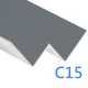 Internal Corner Trim - Cedral Lap System Profile - 3m - Dark Grey C15