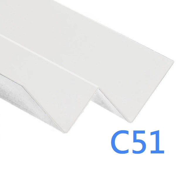Internal Corner Trim - Cedral Lap System Profile - 3m - Silver Grey C51