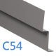 Start Profile - Cedral Lap - Cladding Starter Trim - 3m - Pewter C54