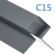 External Corner Trim - Cedral Lap - Symmetric Profile - 3m - Dark Grey C15