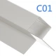 External Corner Trim - Cedral Lap - Symmetric Profile - 3m - White C01