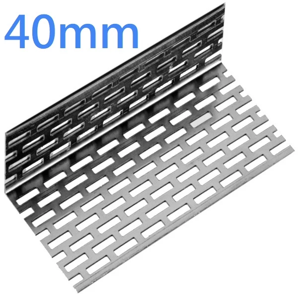 Cedral Perforated Closure Trim - Insect Mesh Profile - 40mm x 30mm - 2.5m