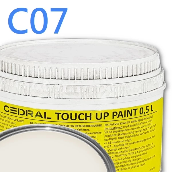 Touch Up Paint - Cedral Cladding Accessories - 500ml - Cream White C07