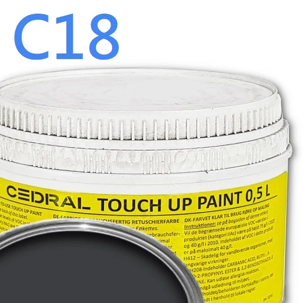 Touch Up Paint - Cedral Cladding Accessories - 500ml - Slate Grey C18