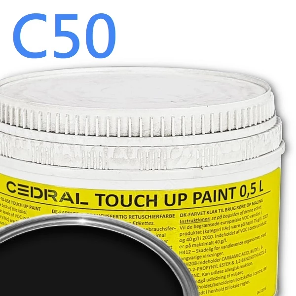 Touch Up Paint - Cedral Cladding Accessories - 500ml - Black C50