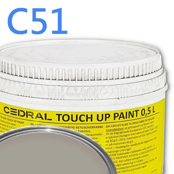 Touch Up Paint - Cedral Cladding Accessories - 500ml - Silver Grey C51