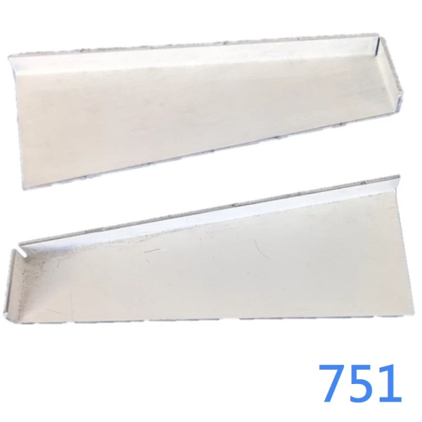 End Caps Pair to suit Type 751 Window Sill Extension