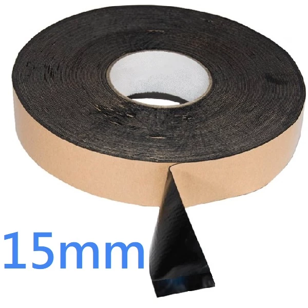Novia 15mm Double-Sided Butyl Tape 15mm x 22.5m x 2.0mm (Vapour Control Layer installation)