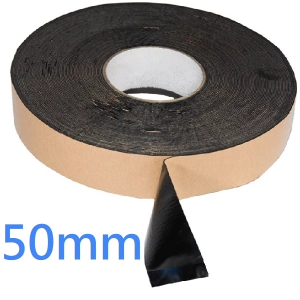 Novia 50mm Double-Sided Butyl Tape 50mm x 10m x 1.5mm (Vapour Control Layer and Gas Barrier installation)