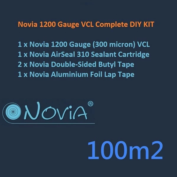 Novia 1200 Gauge VCL Complete DIY KIT - 100m2