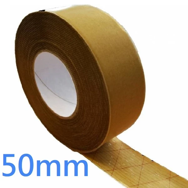 Novia Double-Sided Adhesive Lap Tape 50mm x 50m (for Breather Membranes)