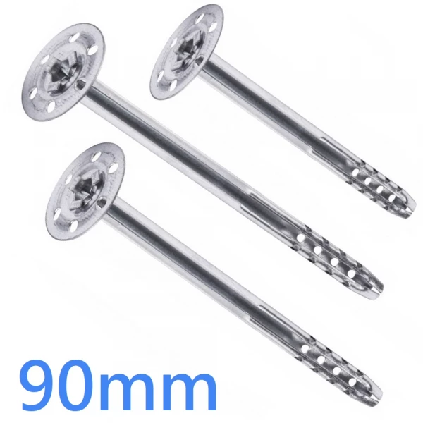 90mm Stainless Steel Facade Fire Rated Fixings (box of 250 fixings) MBA-SS RAWLPLUG