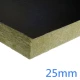 25mm RWA45 Slab Black Tissue Faced Two Sides A1 (pack of 16)