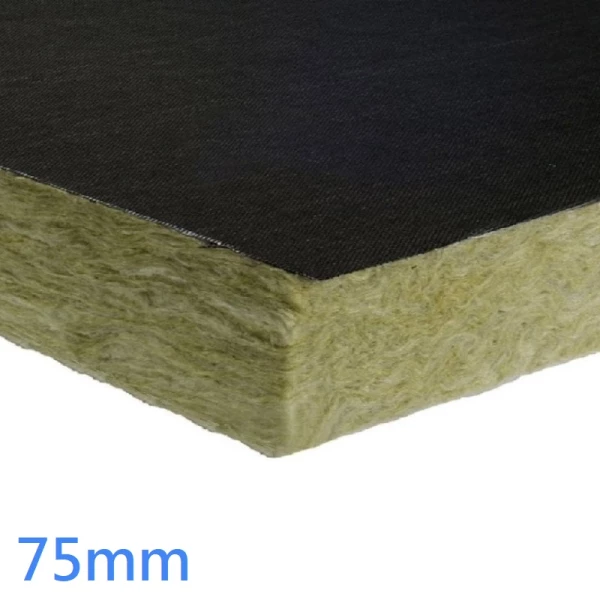 75mm Black Tissue Faced Two Sides RW5 Soffit Slab A1 (pack of 3)