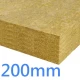 200mm ROCKWOOL External Wall Insulation DUAL DENSITY Slab - Thin Coat Rendering