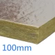 100mm Foil Faced Insulation Slab RW3 (2.88m²) Rigid foil faced stone wool fire insulation resin bonded slab