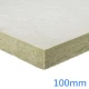 100mm Rockwool RW3 White Tissue Faced 2 Sides Slab A1 (pack of 4)