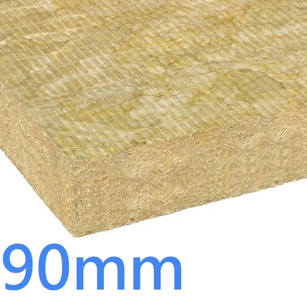 90mm RW3 ROCKWOOL Insulation Slab - Thermal Acoustic and Fire Performance (pack of 5)