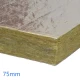 75mm Rockwool RW4 Foil Faced Insulation A1 (pack of 4)