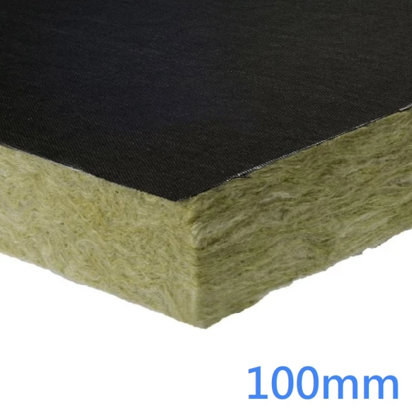 100mm RW5 Black Tissue Faced 1 Side Slab A1 (pack of 2)