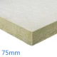 75mm Rockwool RW5 White Tissue Faced 2 Sides A1 Slab (pack of 3)