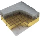 156mm x 600mm x 1200mm Soffit Liner Fire Insulated Board A1